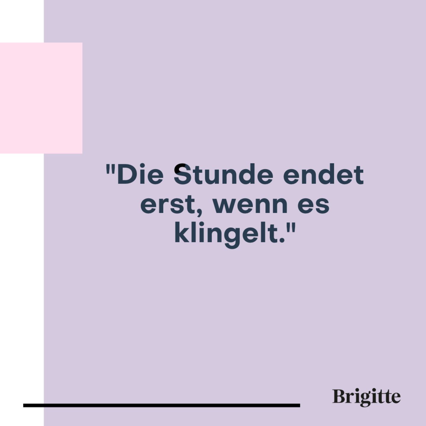 BullshitBingo 23 LehrerSprüche, an die wir uns alle erinnern