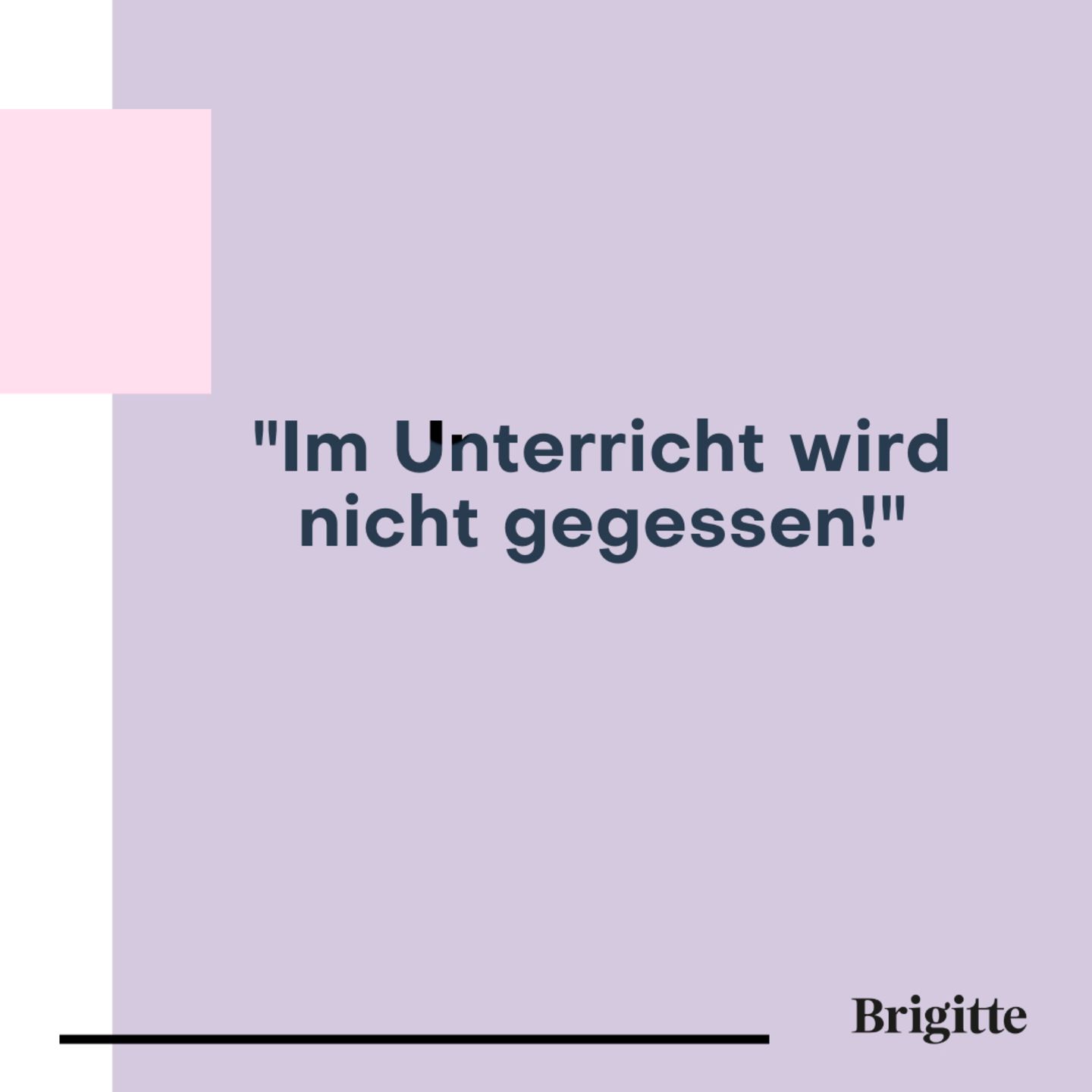 BullshitBingo 23 LehrerSprüche, an die wir uns alle erinnern