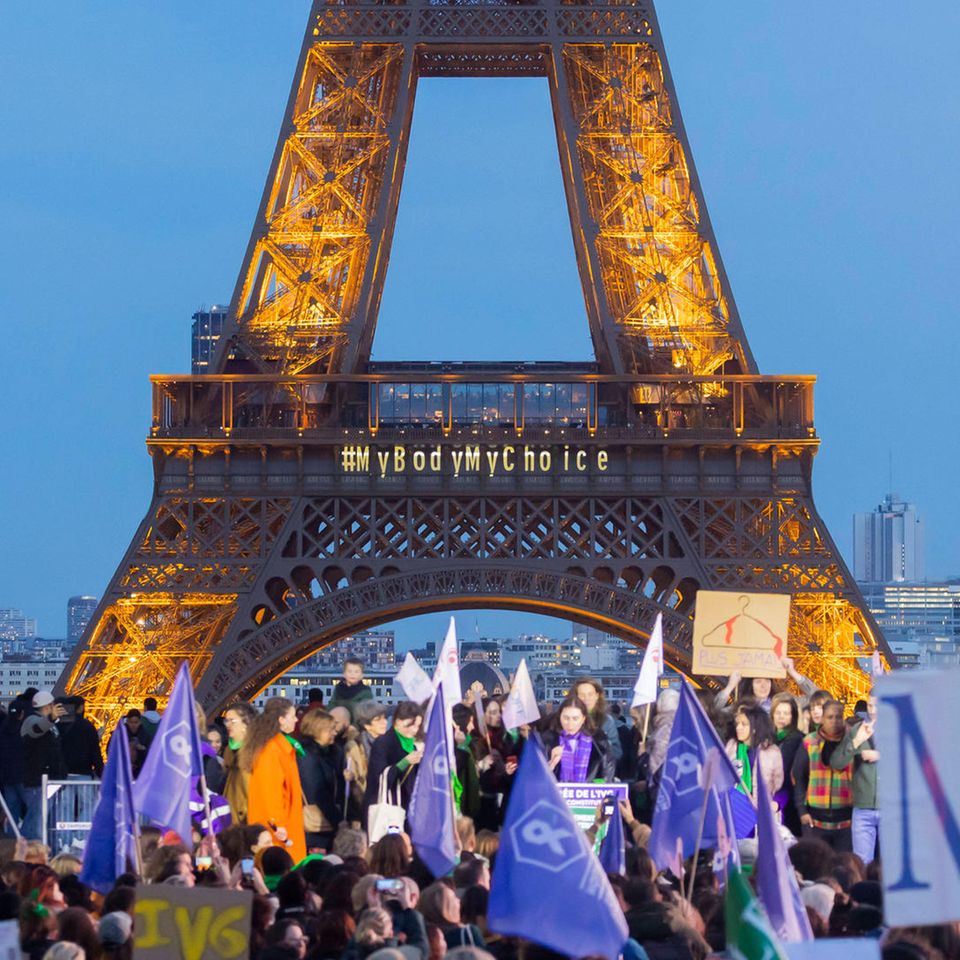 Frankreich verankert Recht auf Abtreibung in der Verfassung