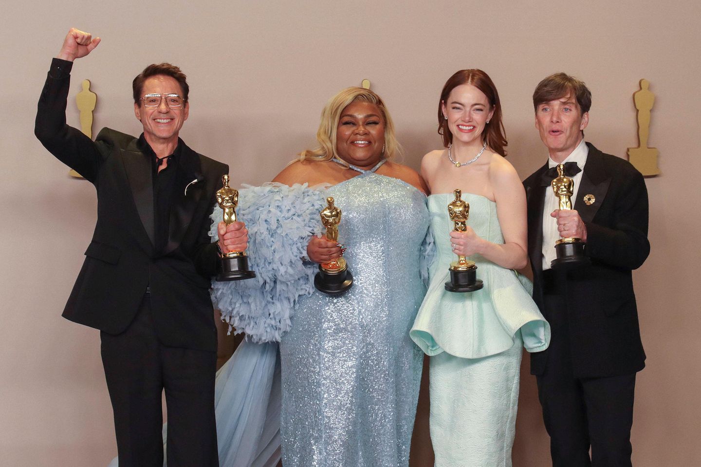 Oscars 2024: Robert Downey Jr., Da Vine Joy Randolph, Emma Stone und Cillian Murphy