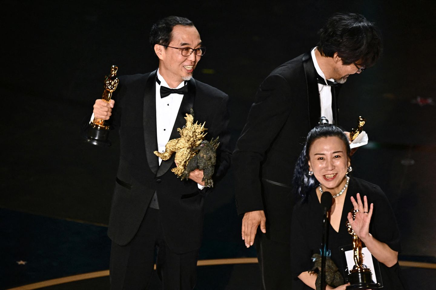 Oscars 2024: Masaki Takahashi, Takashi Yamazaki, Kiyoko Shibuya