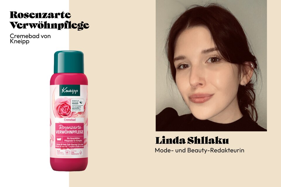 Was gibt es Schöneres als ein gutes Bad? Beautyredakteurin Linda testet die "Rosenzarte Verwöhnpflege" von Kneipp.