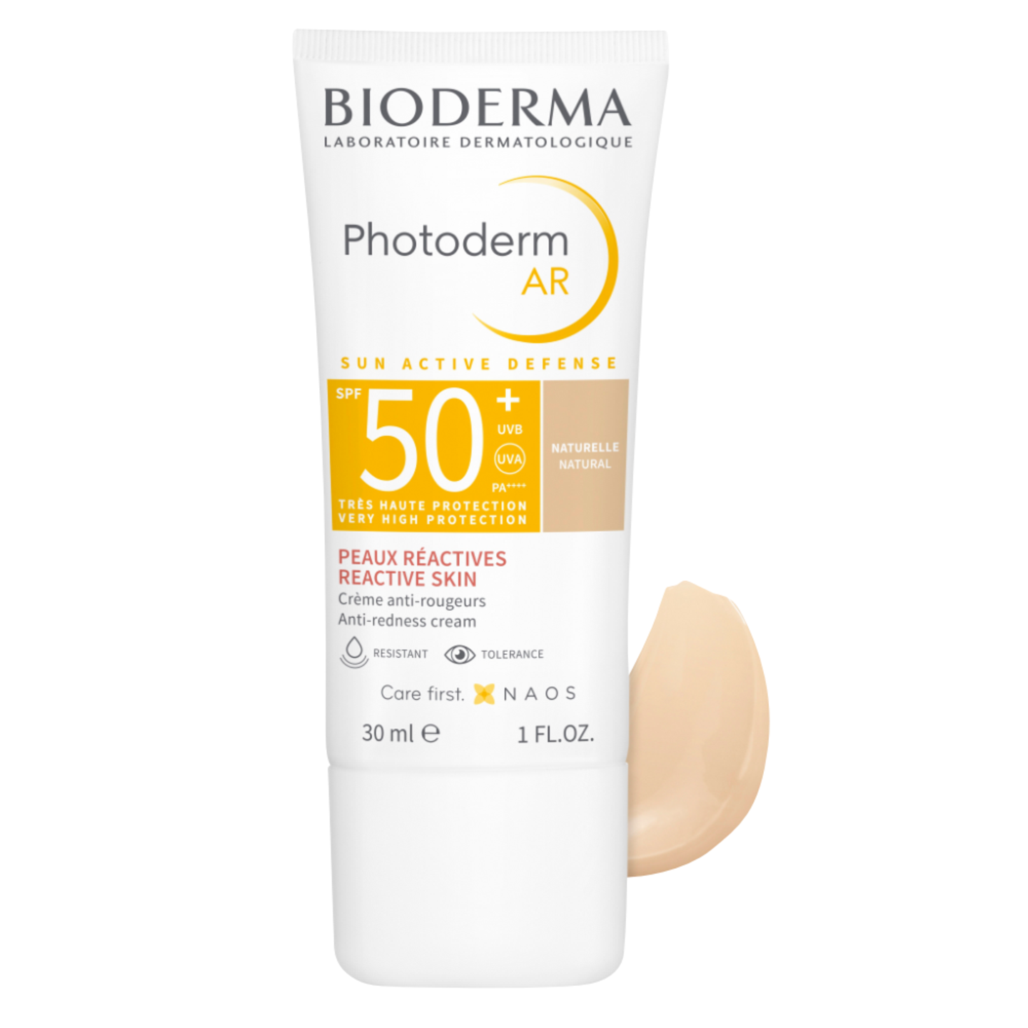 Anti-Rötungen: "Photoderm AR LSF 50+“ von Bioderma, ungefähr 25 Euro.