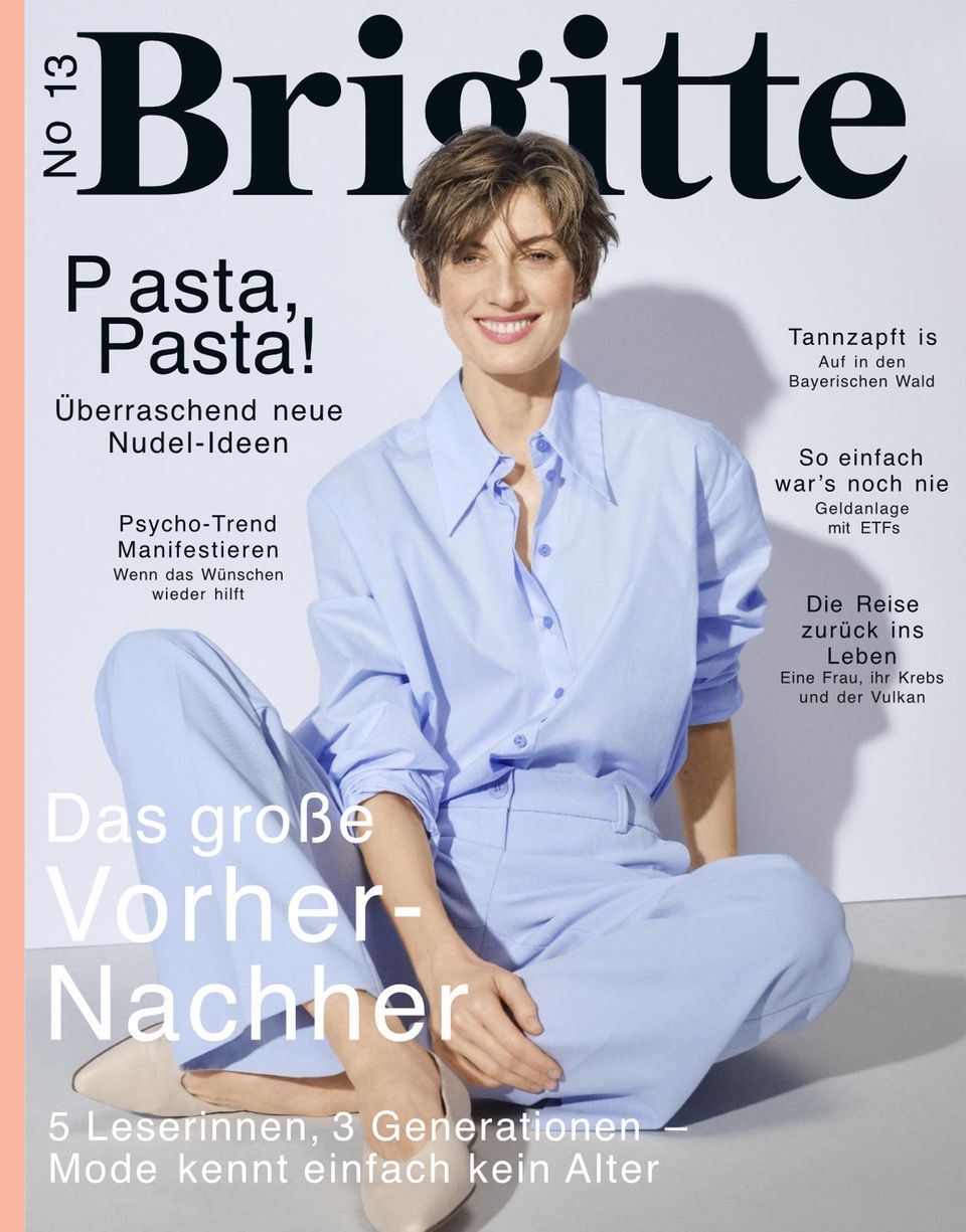 Die neue BRIGITTE Das große Vorher Nachher! 5 Leserinnen, 3