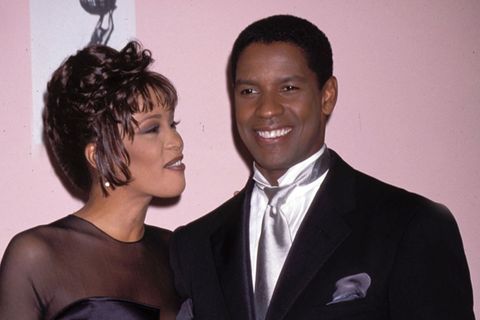 Whitney Houston und Denzel Washington 1996.