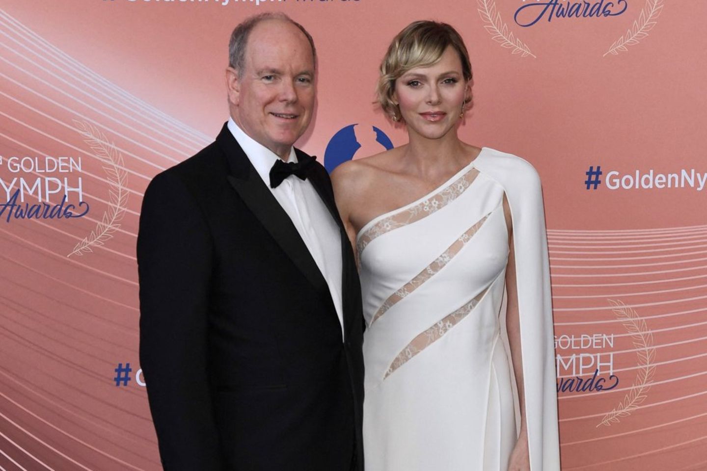 Fürst Albert und seine Ehefrau Fürstin Charlène besuchten das Monte-Carlo Television Festival.