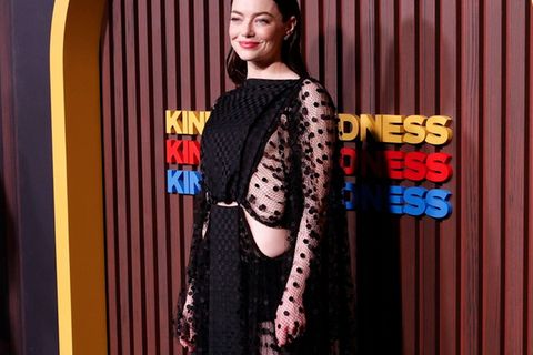 Emma Stone bei der "Kinds of Kindness"-Premiere in New York.