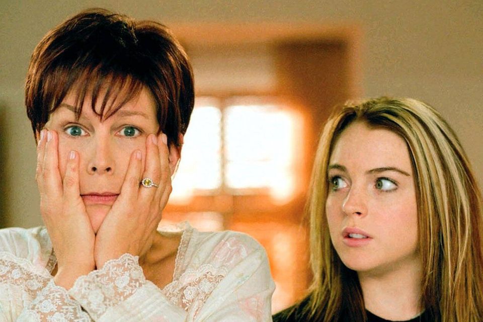 Auch schon über 20 Jahre her: Jamie Lee Curtis (l.) und Lindsay Lohan in "Freaky Friday".
