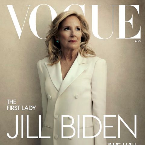 Dr. Jill Biden auf der amerikanischen "Vogue". 