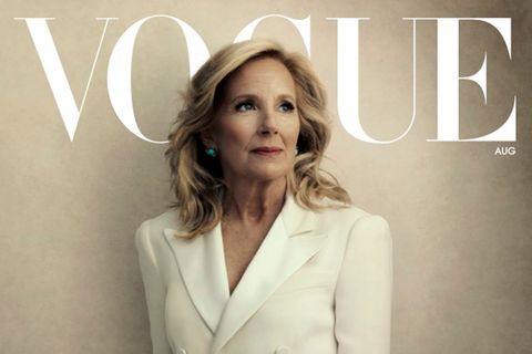 Dr. Jill Biden auf der amerikanischen "Vogue". 