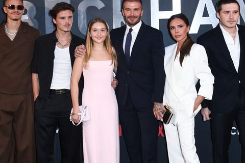 Harper Beckham erhielt besondere Glückwünsche von ihren Eltern.