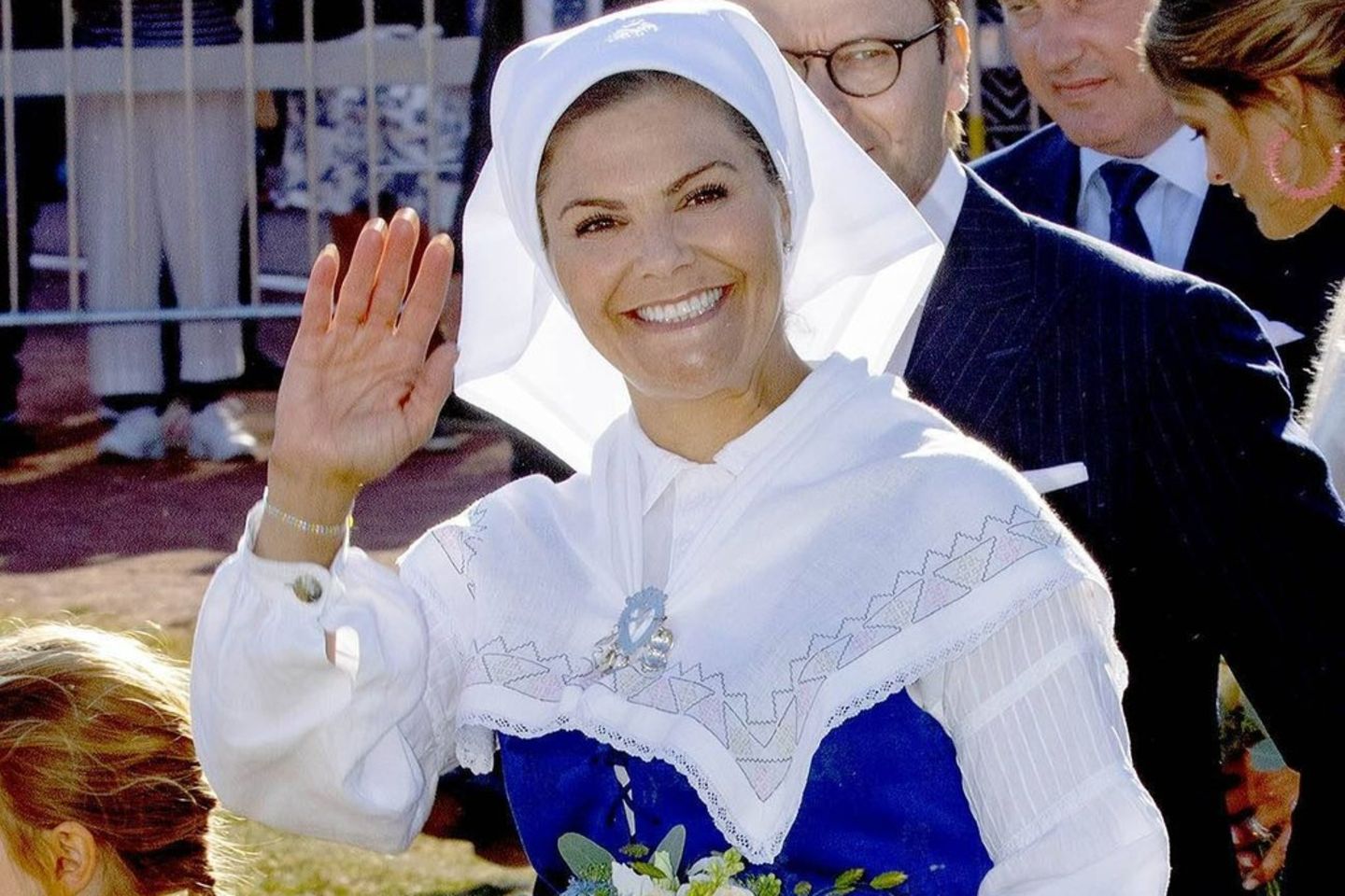 Kronprinzessin Victoria von Schweden trägt an ihrem Geburtstag eine traditionelle Tracht (Archivfoto).