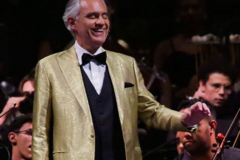 Der Ausnahmetenor Andrea Bocelli feiert in diesem Jahr sein 30-jähriges Bühnenjubiläum.