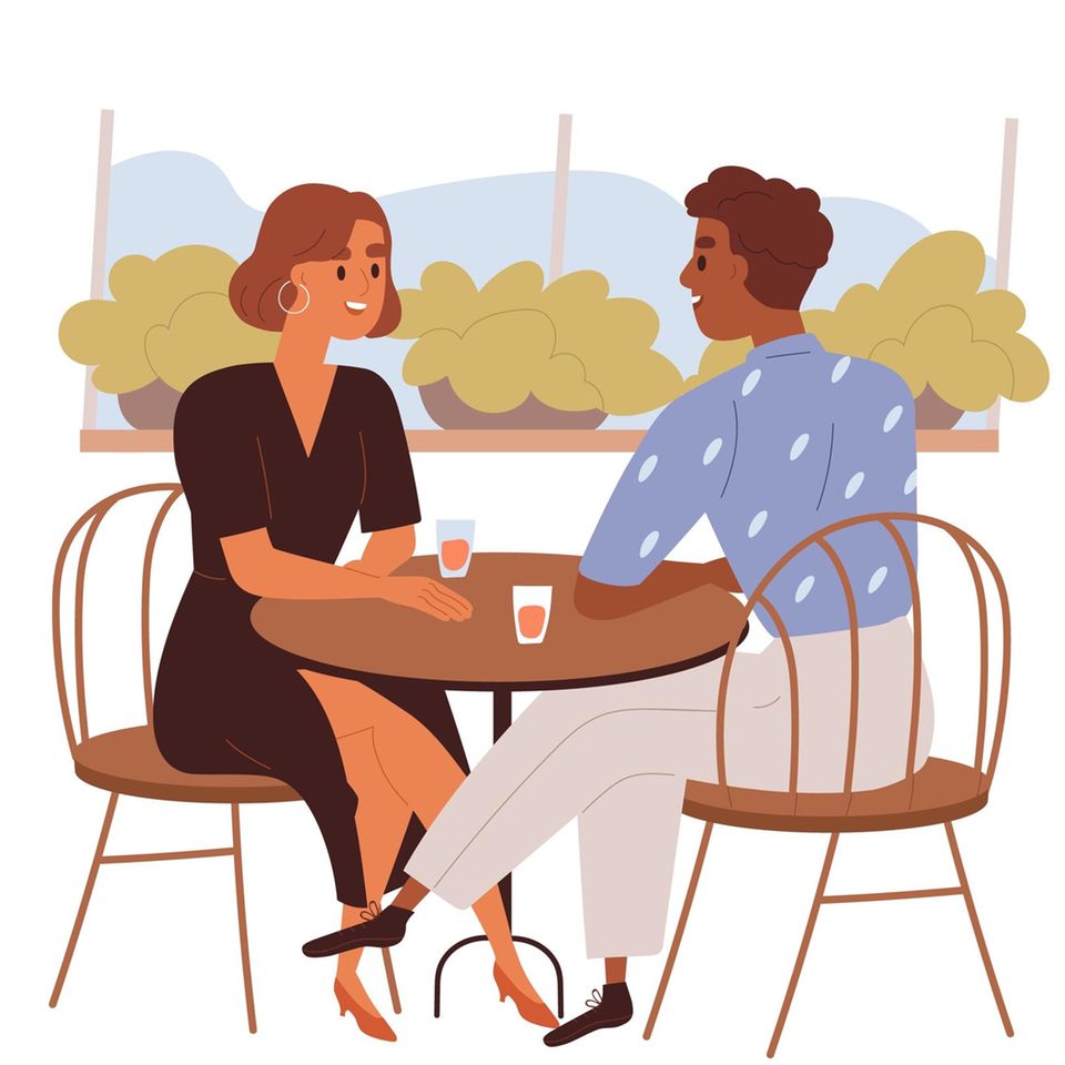 Neue Liebe: 3 Wege, um beim ersten Date nicht zu viel zu teilen