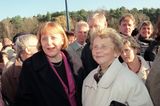 Angela Merkel: mit ihrer Mutter Herlind Kasner