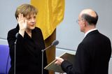 Angela Merkel: Vereidigung