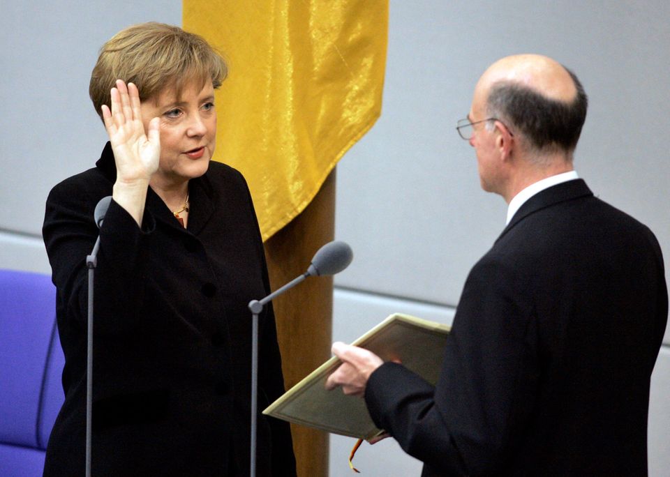Angela Merkel: Vereidigung