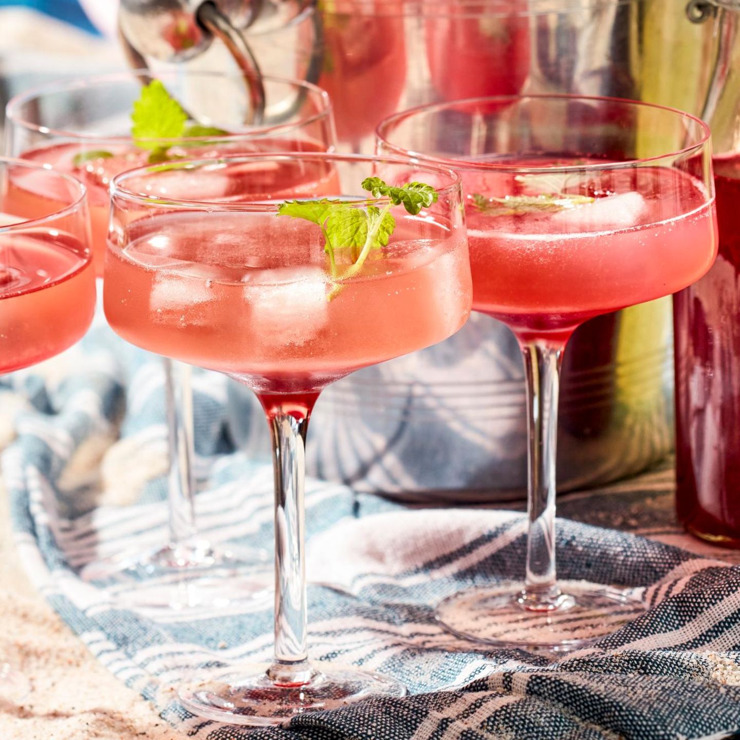 Himbeer-Grüntee-Spritz