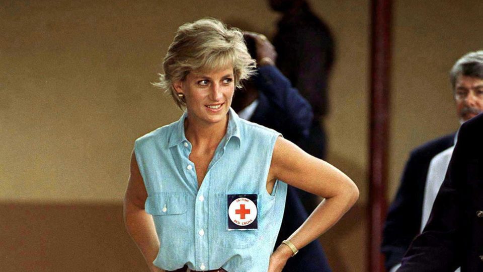 In der 80er und 90er Jahren setzte Diana regelmäßig auf die verkürzte Hose. 
