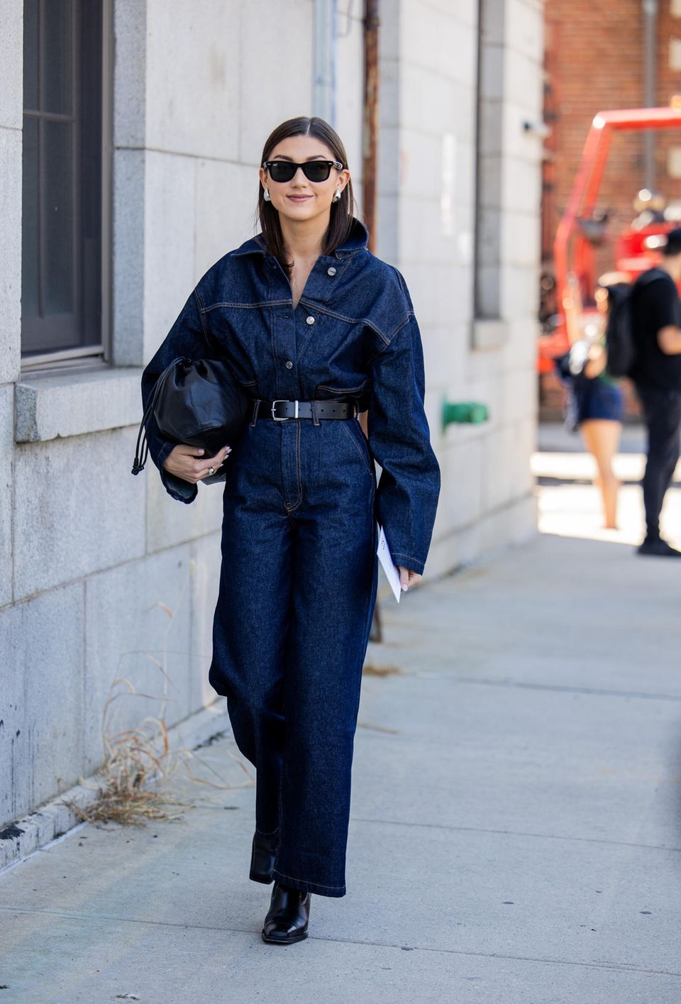 Kate Bartlett at New York Fashion Week.