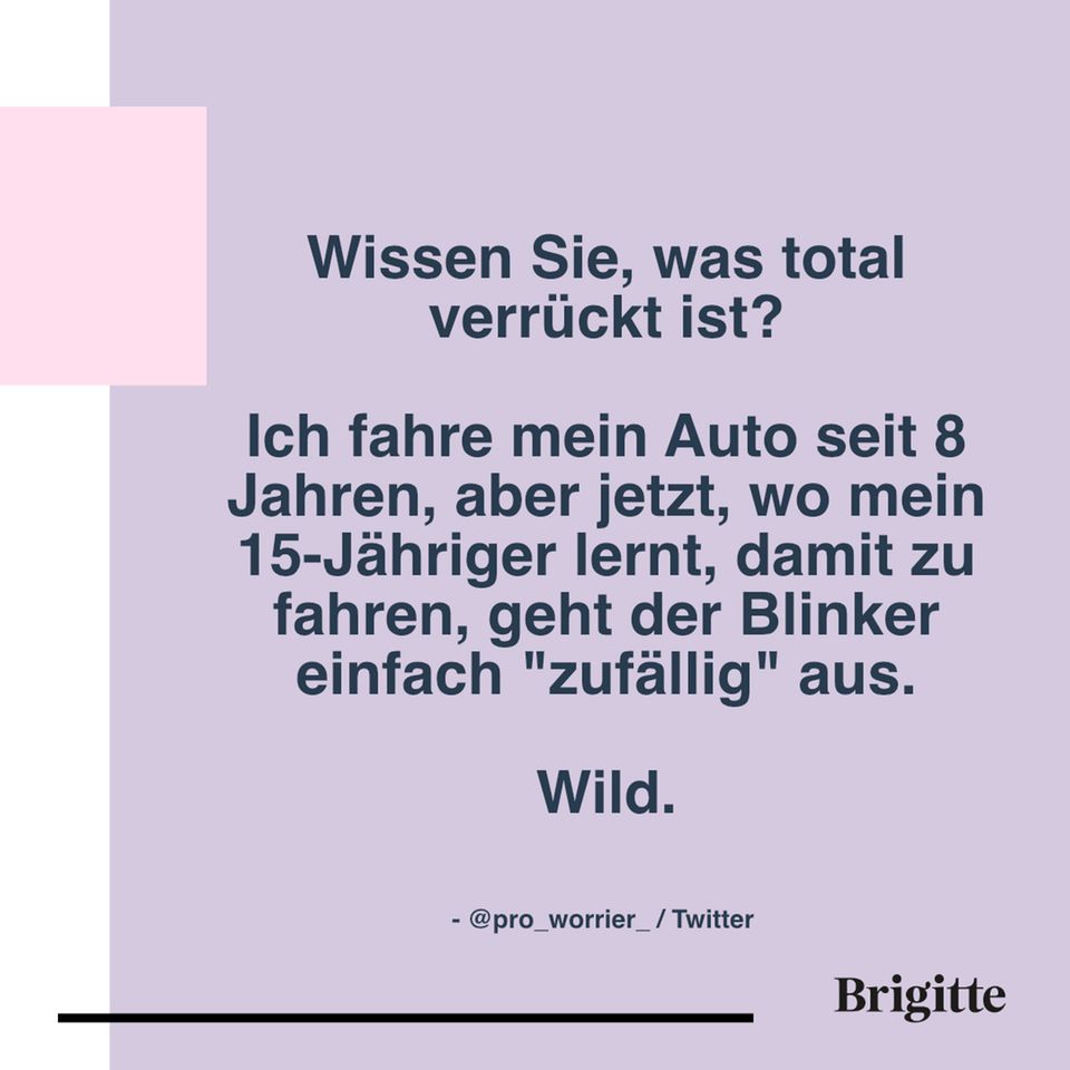 TeenagerSprüche "Du bist sicher lustig für die alten Leute" BRIGITTE.de