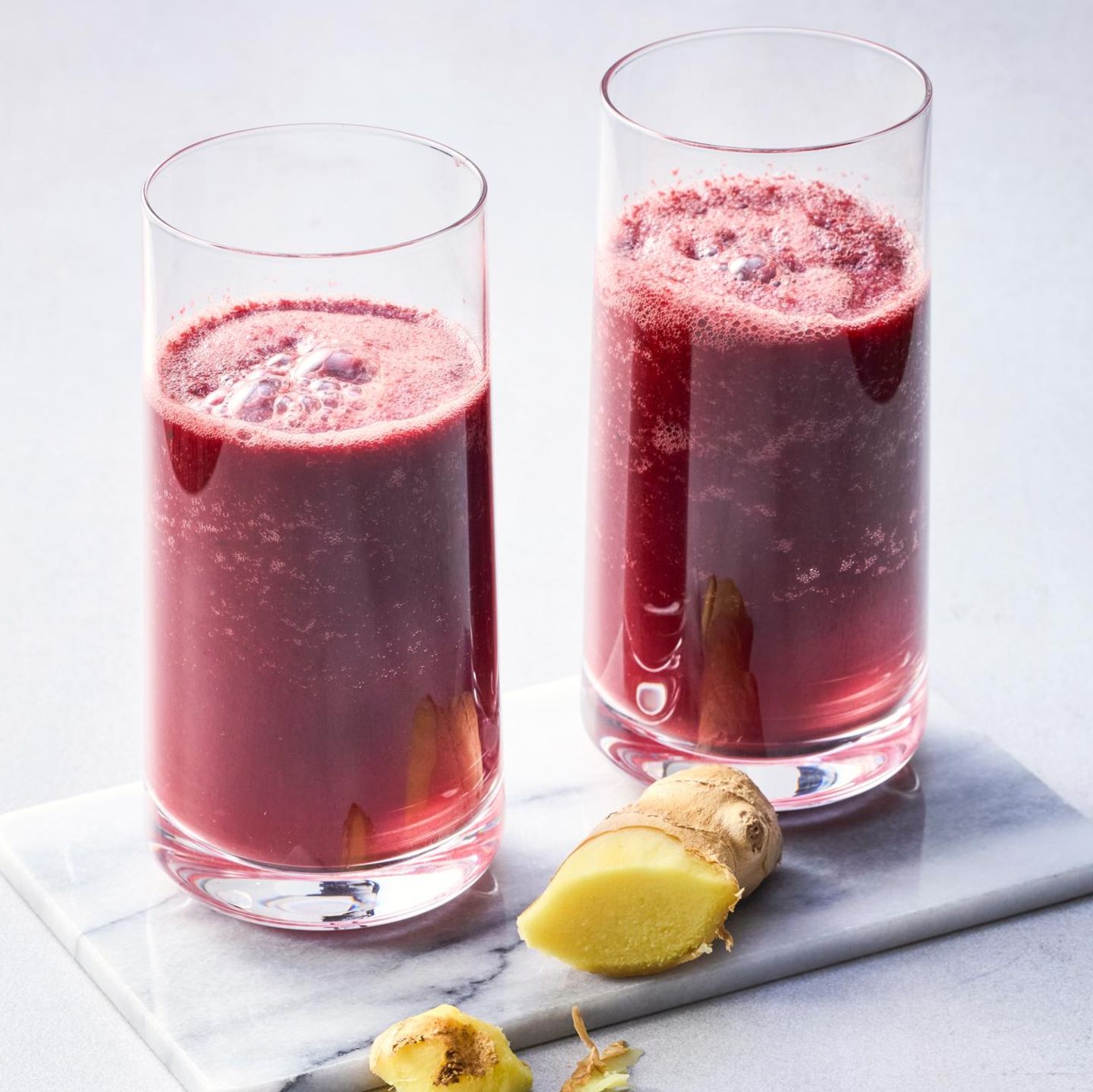 Johannisbeer-Apfel-Ingwer-Smoothie