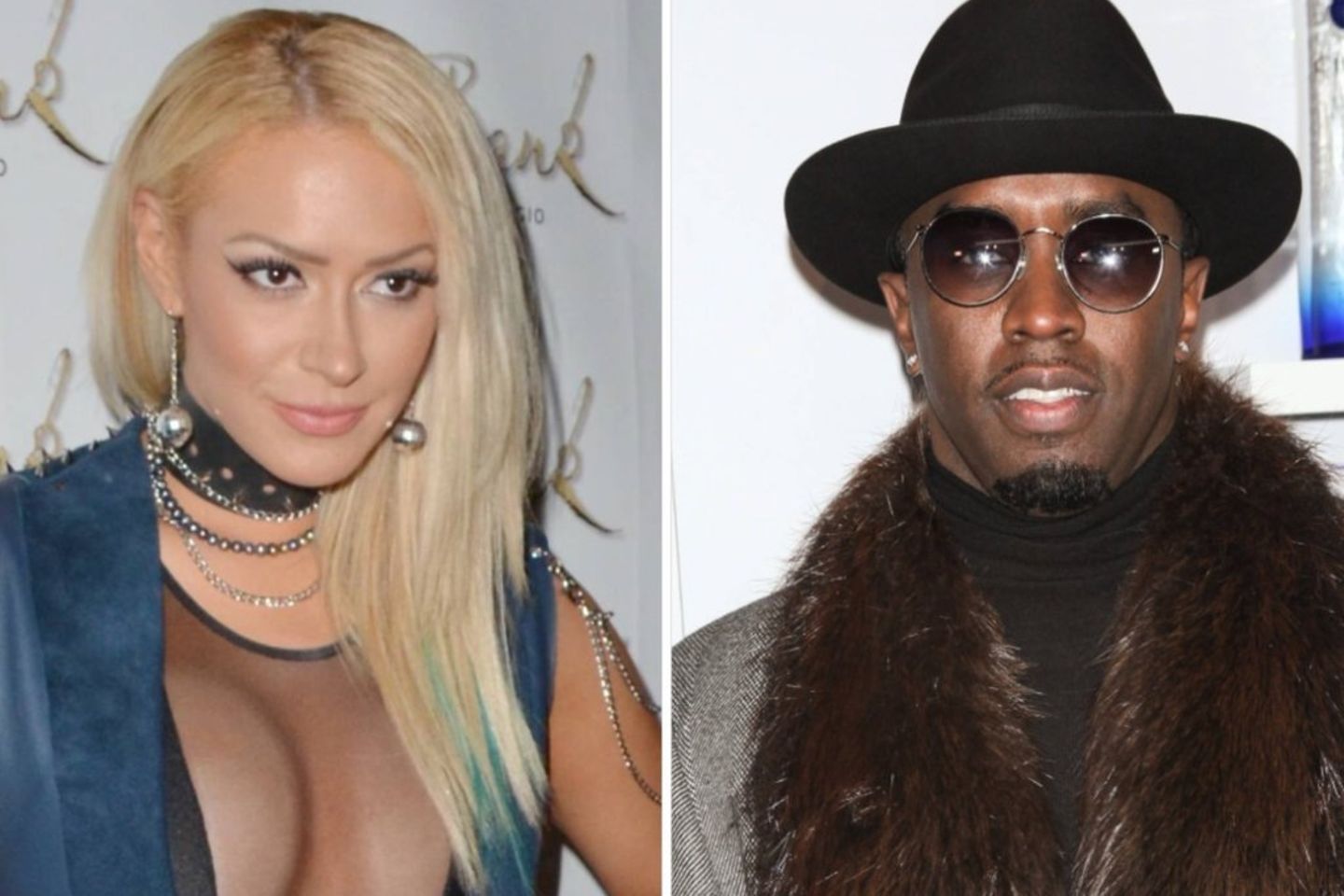 Singer Kaya Jones now sees Rapper Diddy (right) as one of the few Missbrauchs-Netzwerks