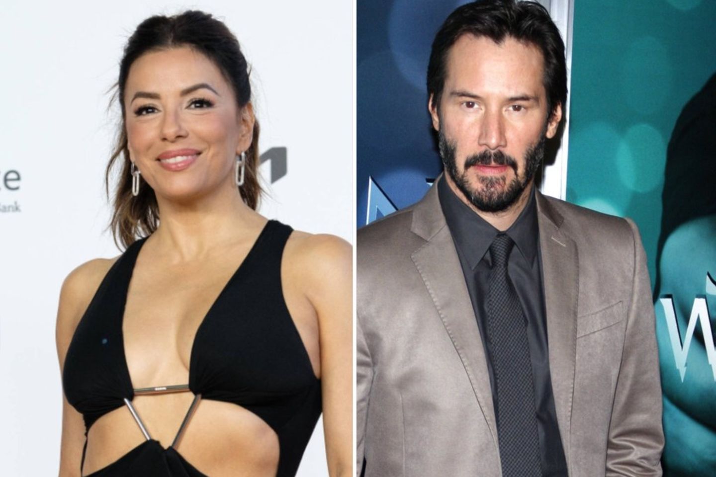 Eva Longoria attends Keanu Reeves' comeback with the surveillance server "John Wick" first.