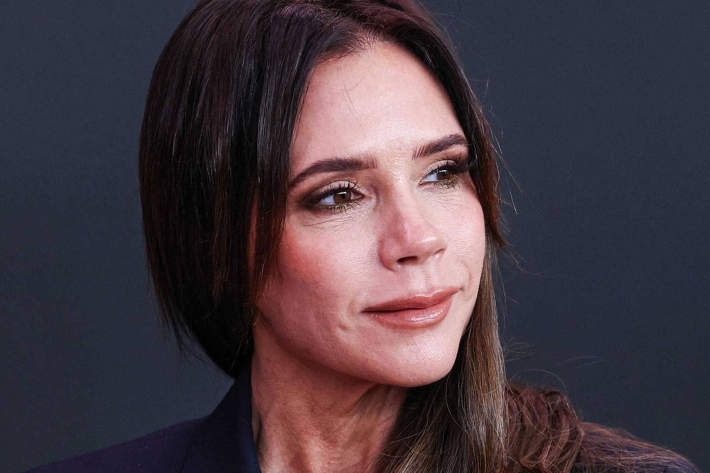 Victoria Beckham became the star of Nasen-OP.