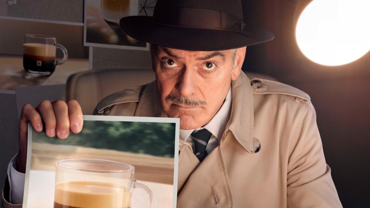 George Clooney: Für Nespresso sucht "Detective George" den Kaffee-Dieb