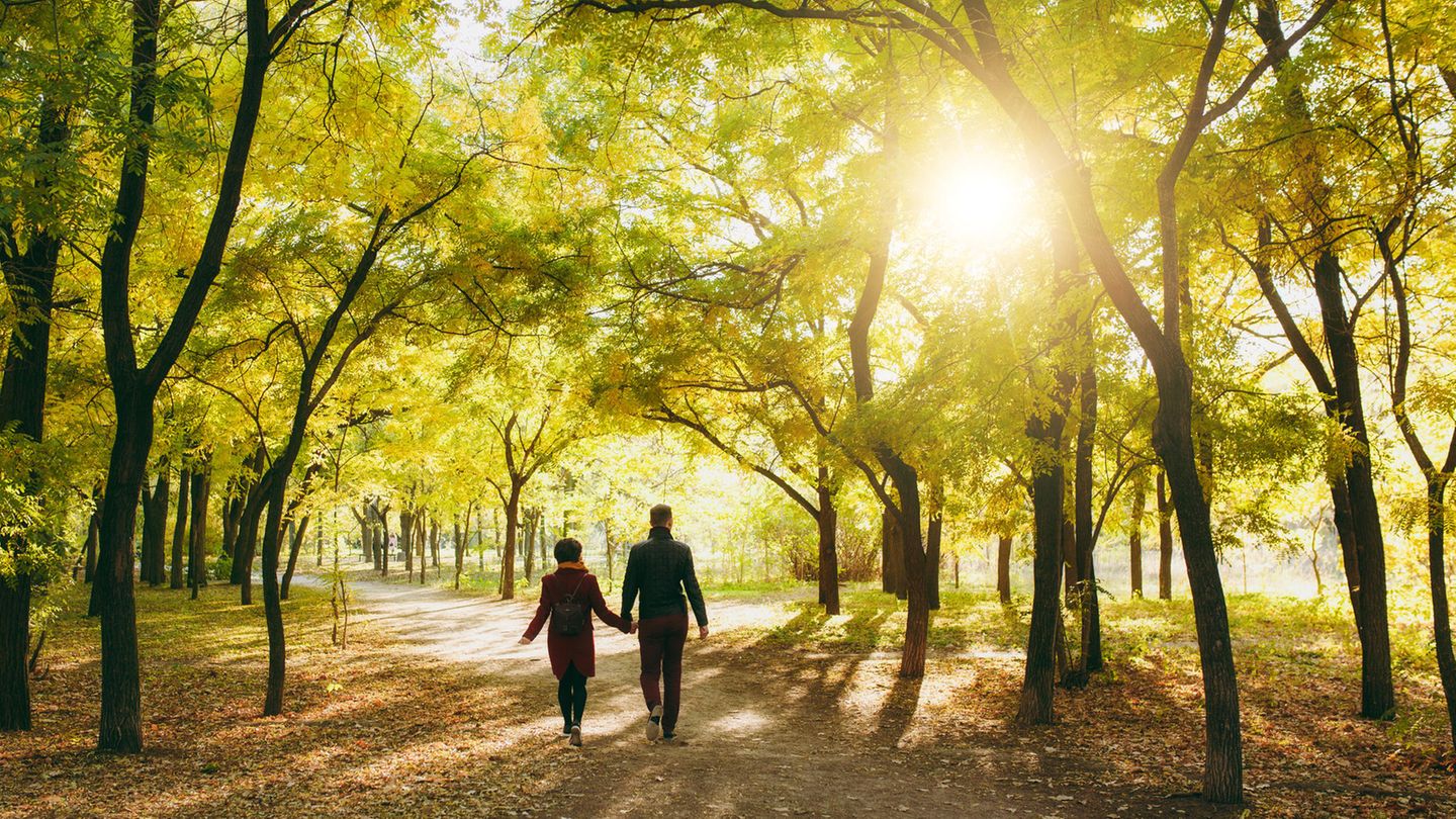 Glücklich und entspannt: Mit diesem Trick wird dein Spaziergang zum Mental-Health-Boost