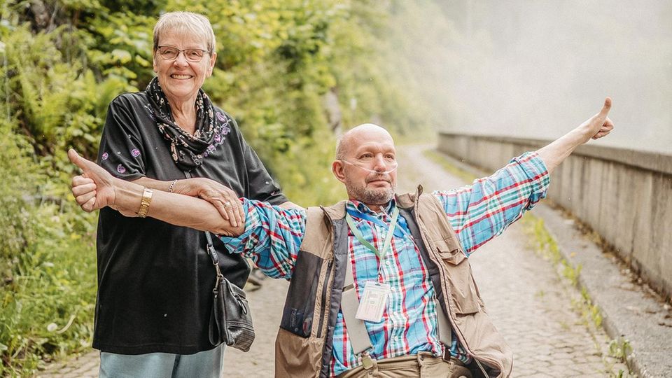 Wünschewagen: Gerd an der Okertalsperre