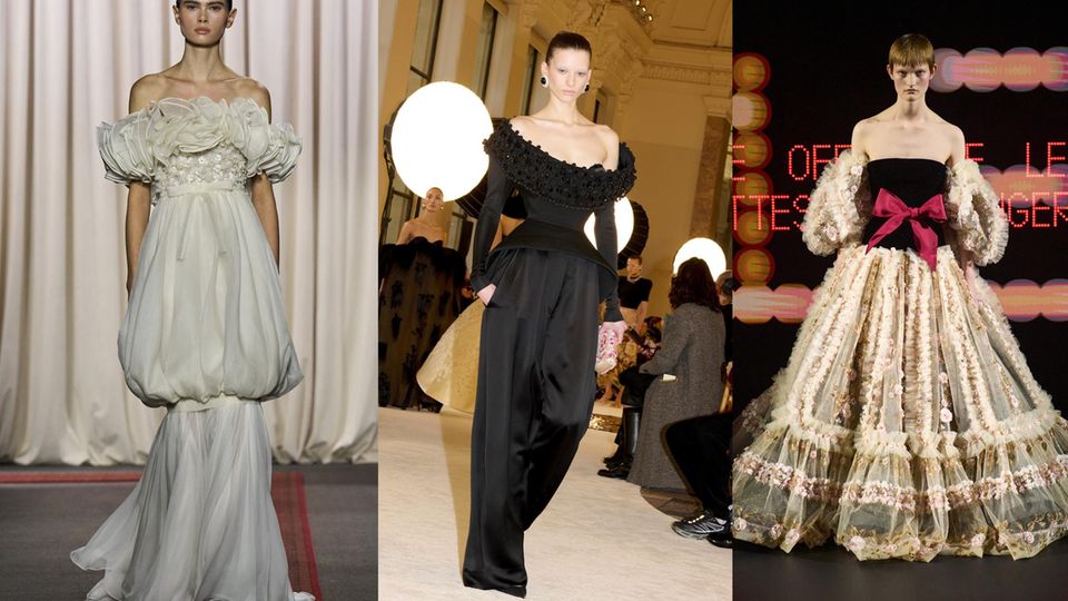 Giambattista Valli, Schiaparelli, Maison Valentino.