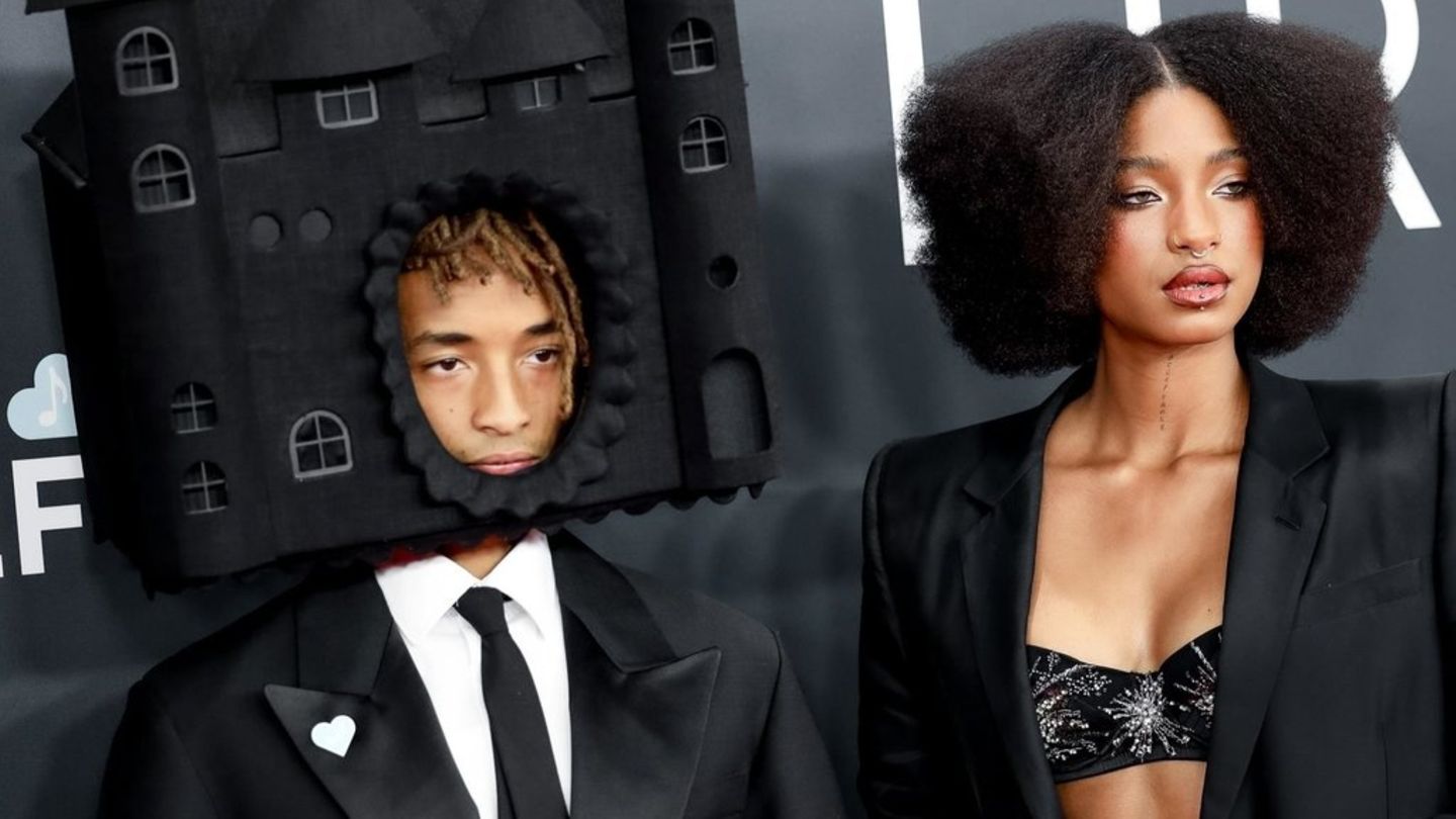 Jaden und Willow Smith: Mit dieser bizarren Kopfbedeckung überrascht er die Fans