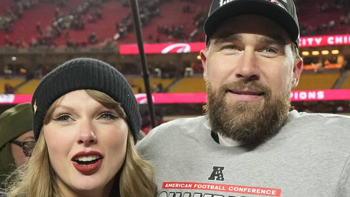 Travis Kelce: Taylor Swift unterstützt ihn beim Super Bowl im Stadion