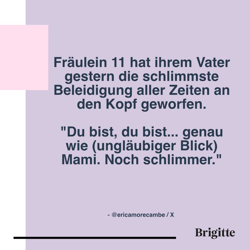 Lustige Kindersprüche "Mein Sohn durfte sich was aussuchen… er kaufte
