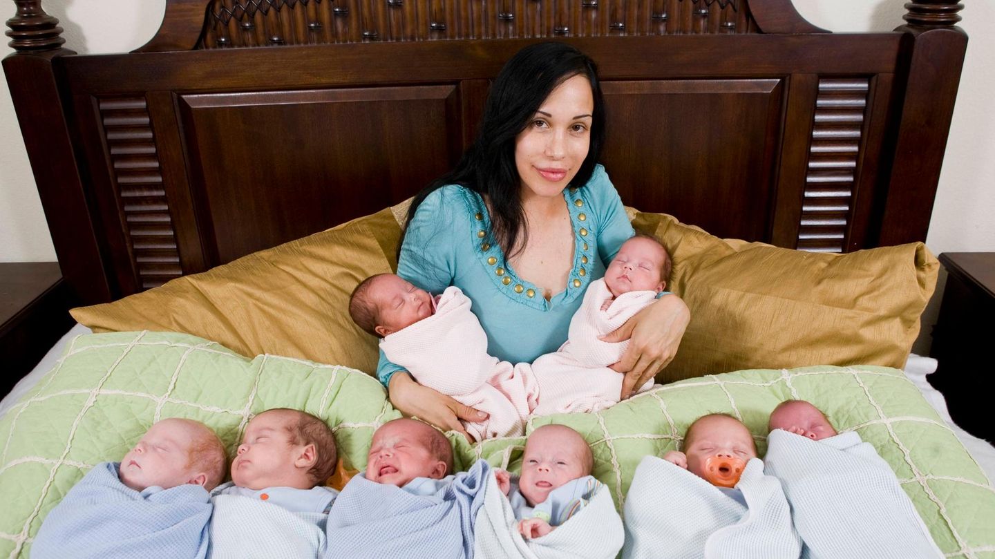 "Octomom": Neues Bild zum 16. Geburtstag! So sehen die weltberühmten Achtlinge heute aus