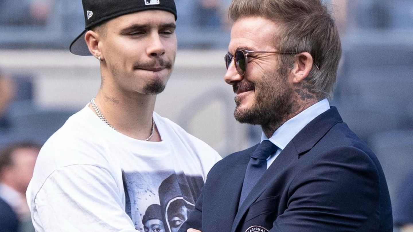 Romeo Beckham: So veräppelt David Beckham seinen Sohn auf Instagram