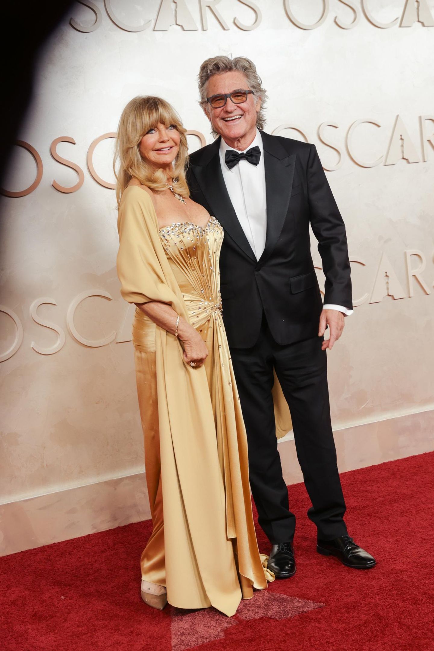 Oscars 2025 Goldie Hawn und Kurt Russell liefern glamourösen Pärchen