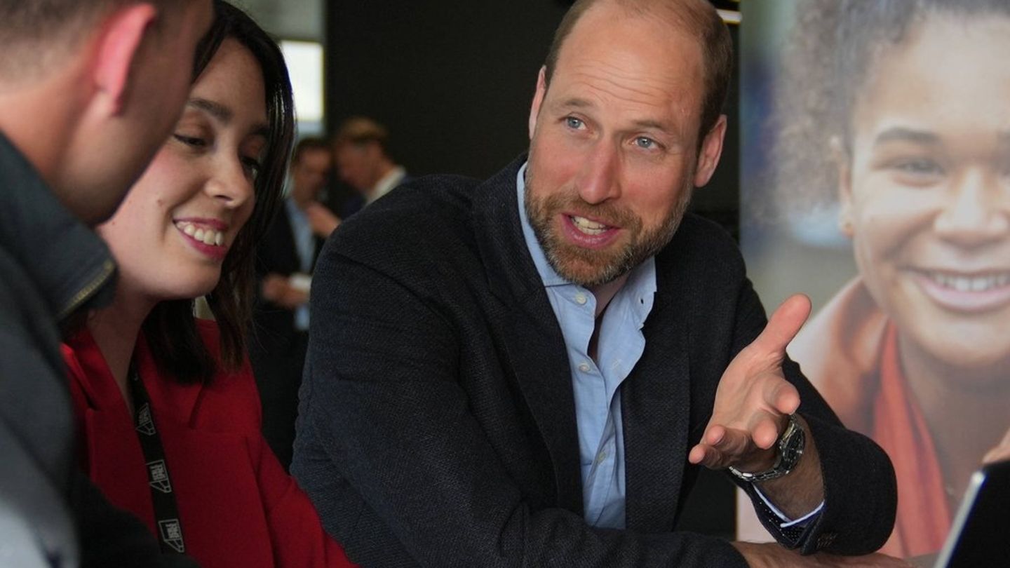 Besuch bei Charity für mentale Gesundheit Charmanter Solo-Auftritt von Prinz William