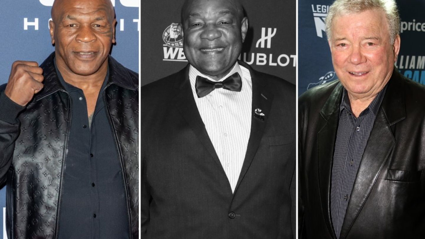 Mike Tyson bis William Shatner: Promiwelt trauert um George Foreman