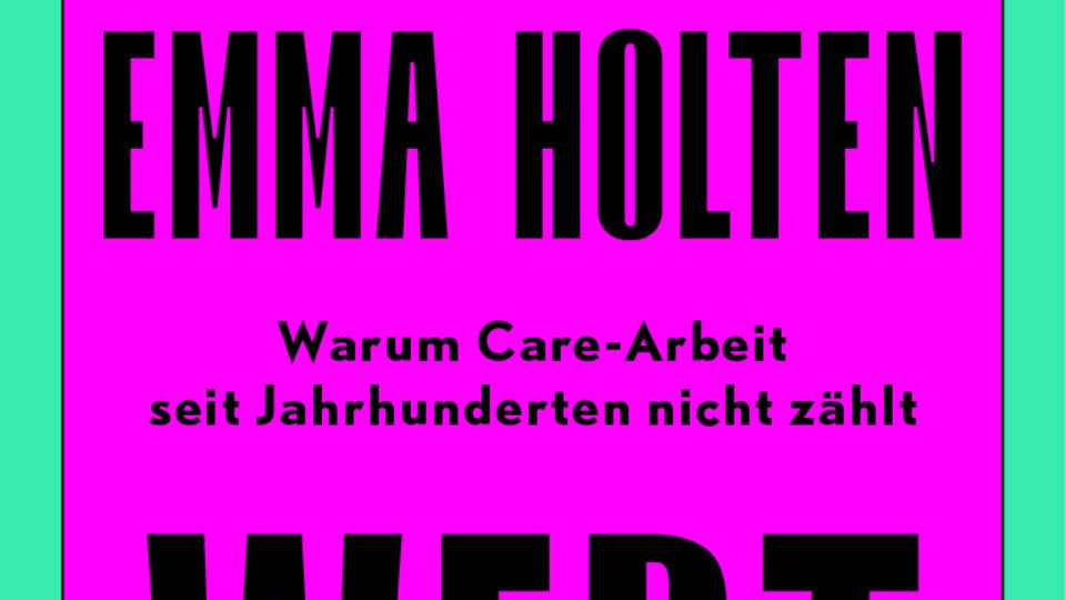 In ihrem Buch "Unter Wert: Warum Care-Arbeit seit Jahrhunderten nicht zählt" beschreibt Emma Holten die Mechanismen, die dafür gesorgt haben, dass Care-Arbeit politisch und wirtschaftlich nie von Bedeutung war – und zeigt, was wir verlieren, wenn wir nichts daran ändern (Übersetzung Marieke Heimburger, dtv, 22 Euro)