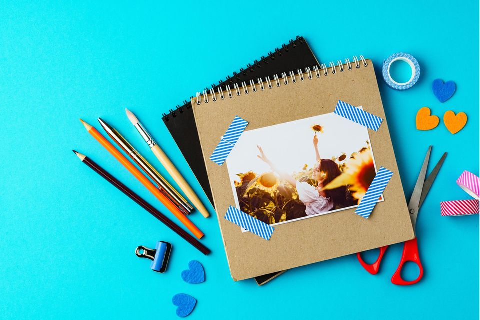 hochzeitgeschenk basteln: DIY-Kalender