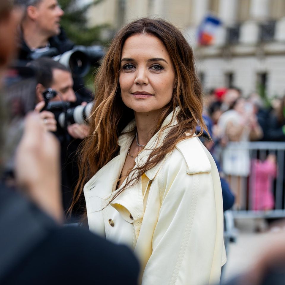 Katie Holmes: Trägt sie die neue Trendhaarfarbe des Sommers?