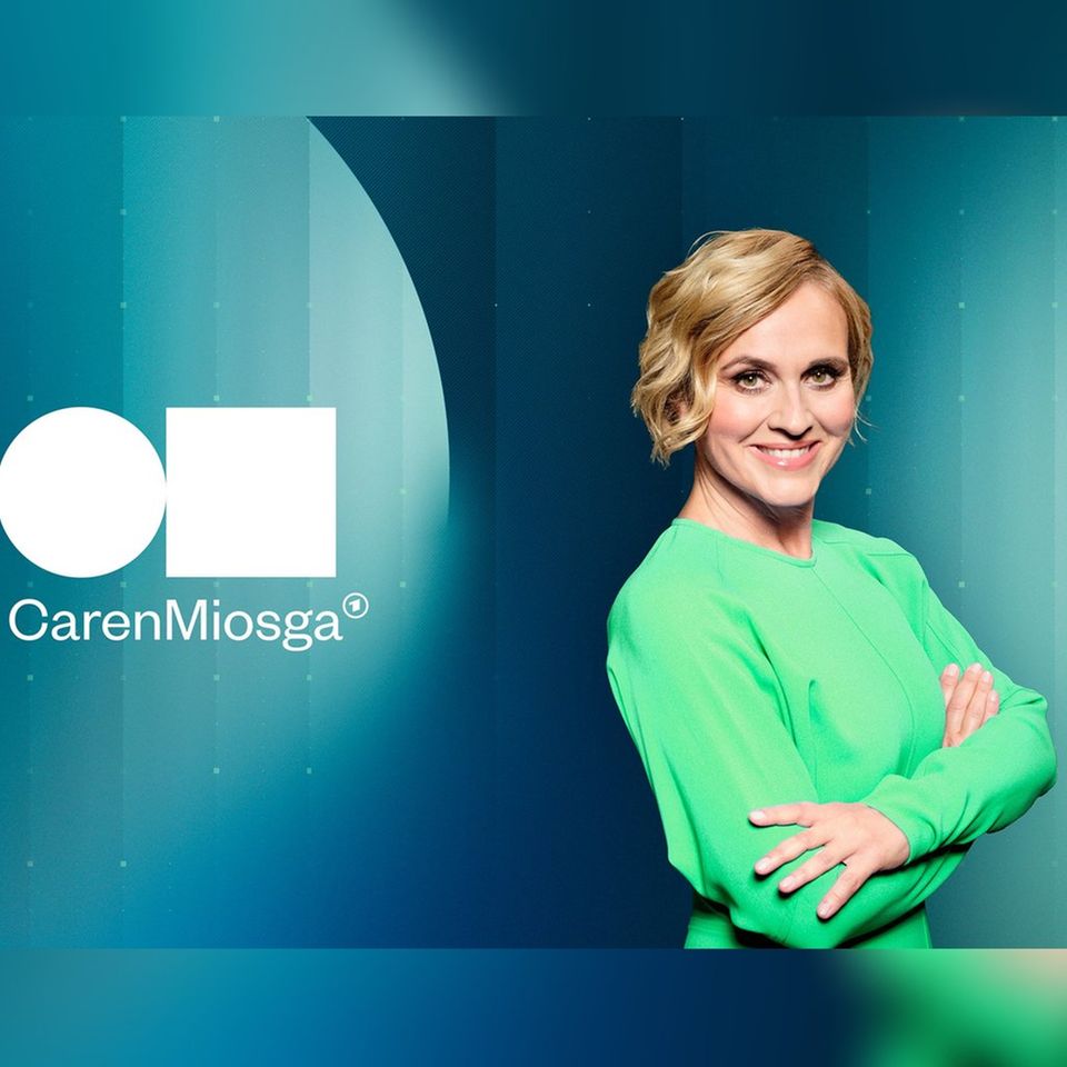 Caren Miosga diskutiert sonntags in ihrer ARD-Talkshow mit prominenten Gästen.