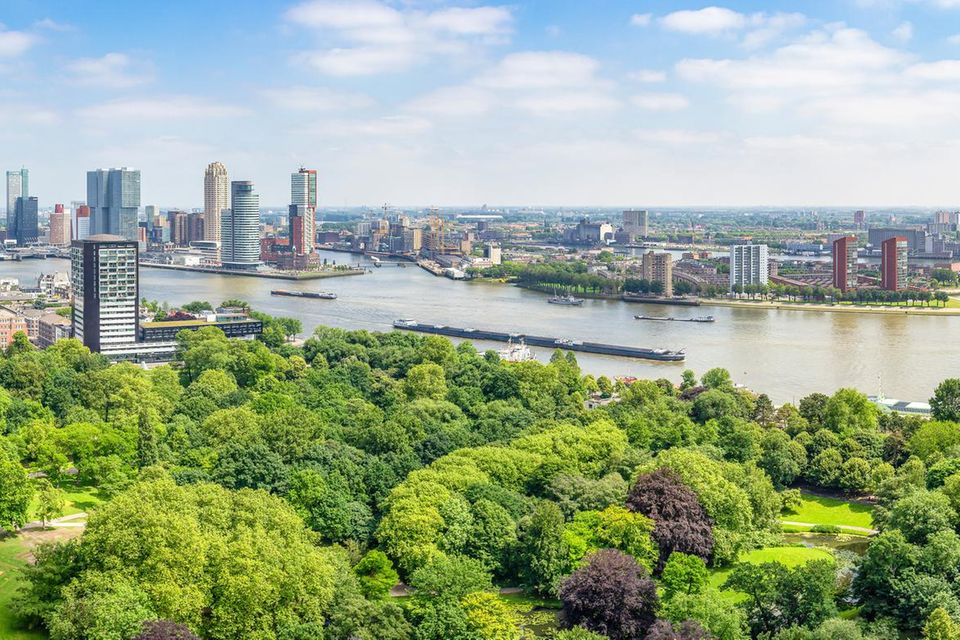 Excitingly modern! The Netherlands' second-largest city boasts dazzling buildings, floating restaurants, and Dutch laid-back vibes.
