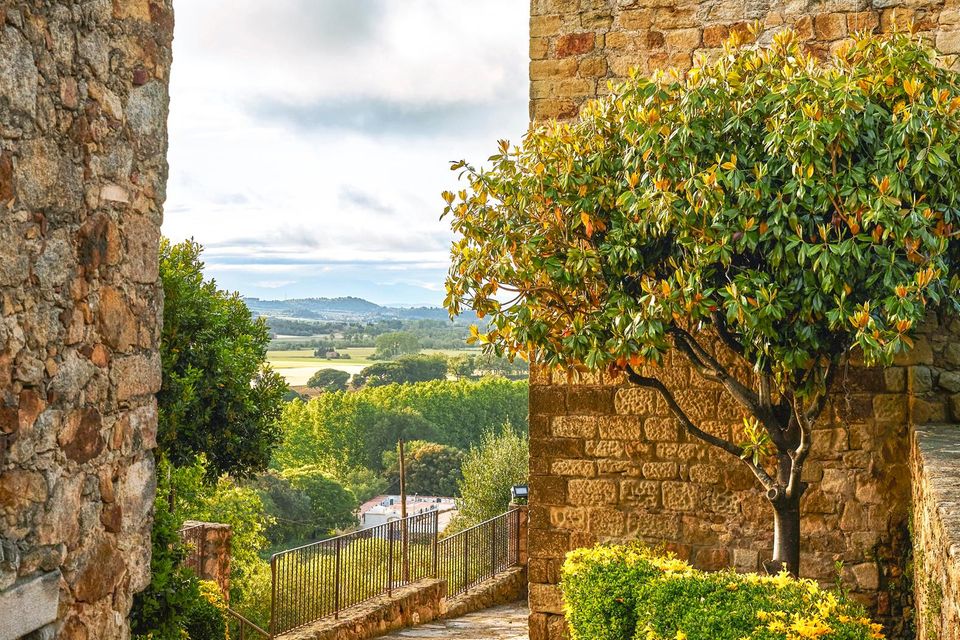 The medieval village of Pals.