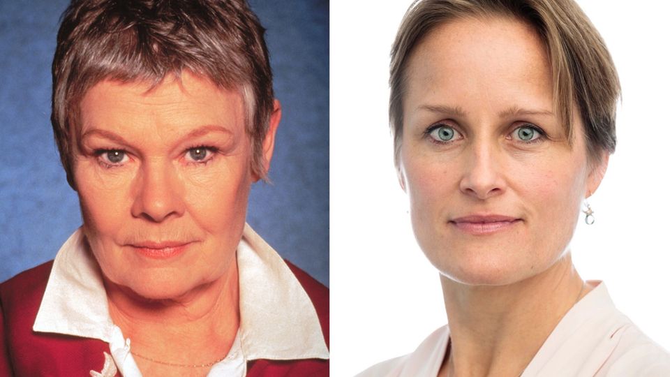 Kolleginnen im Geiste: Schauspielerin Judi Dench aka "M" und Geheimdienstchefin in spe Blaise Metreweli. Ist ein durchdringender Blick Voraussetzung für die Karriere als Geheimagentin?