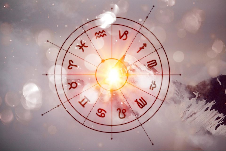 Wochen-Horoskop ab 28.7.: eine schöne Astro-Grafik
