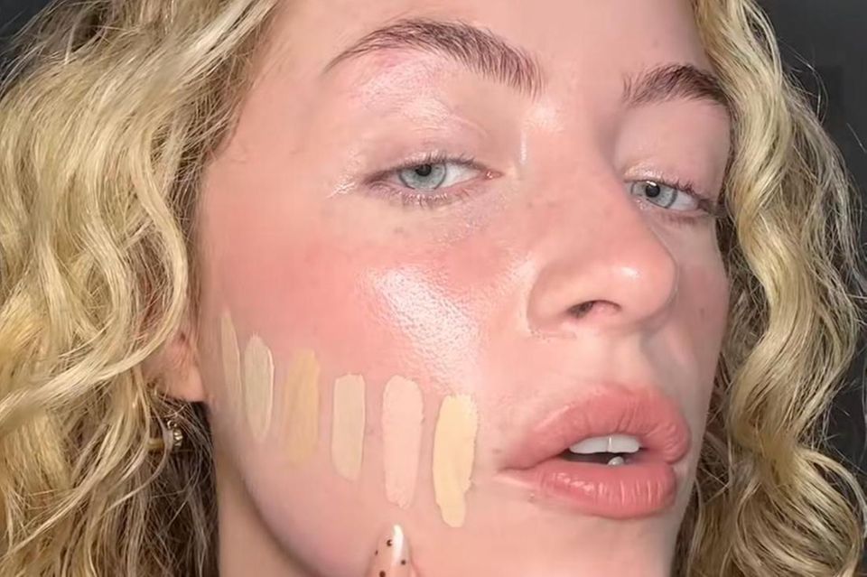 Make-up für helle Haut